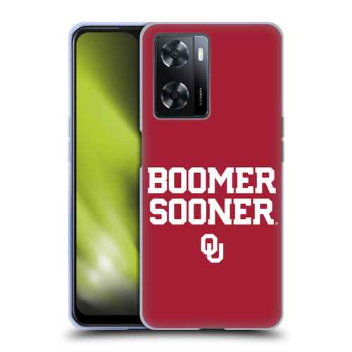 University of Oklahoma OU The University Of Oklahoma Art Boomer Soft Gel Case for OPPO A57s