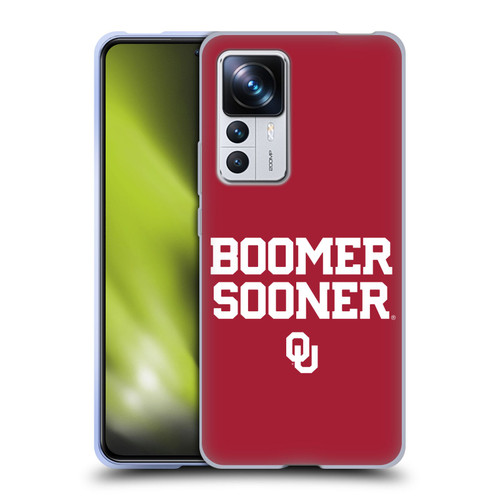 University of Oklahoma OU The University Of Oklahoma Art Boomer Soft Gel Case for Xiaomi 12T Pro