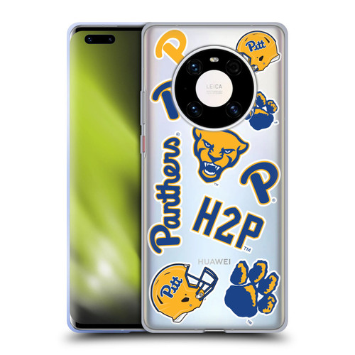 University Of Pittsburgh University of Pittsburgh Art Collage Soft Gel Case for Huawei Mate 40 Pro 5G