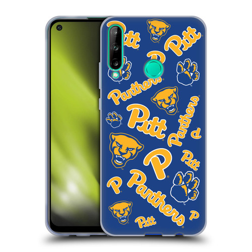 University Of Pittsburgh University of Pittsburgh Art Pattern 1 Soft Gel Case for Huawei P40 lite E