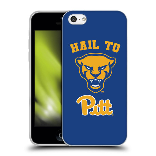 University Of Pittsburgh University of Pittsburgh Art Hail To Pitt Soft Gel Case for Apple iPhone 5c