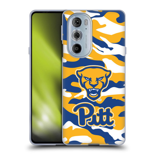 University Of Pittsburgh University of Pittsburgh Art Camou Full Color Soft Gel Case for Motorola Edge X30