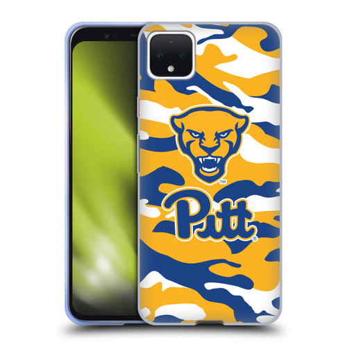 University Of Pittsburgh University of Pittsburgh Art Camou Full Color Soft Gel Case for Google Pixel 4 XL