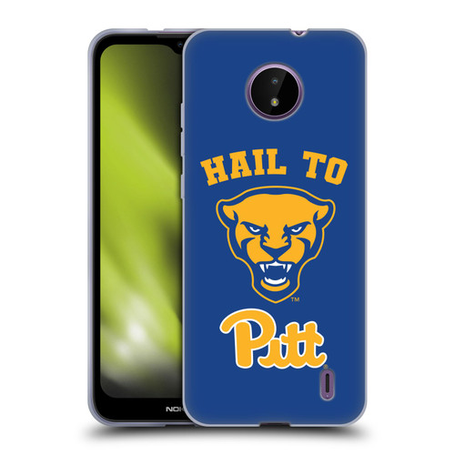 University Of Pittsburgh University of Pittsburgh Art Hail To Pitt Soft Gel Case for Nokia C10 / C20