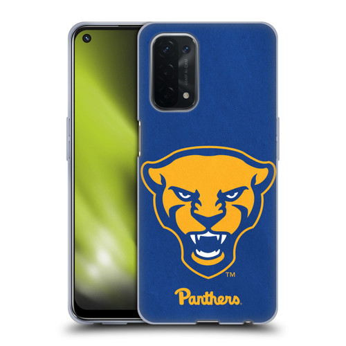 University Of Pittsburgh University of Pittsburgh Art Head Logo Soft Gel Case for OPPO A54 5G