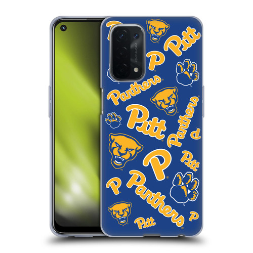 University Of Pittsburgh University of Pittsburgh Art Pattern 1 Soft Gel Case for OPPO A54 5G