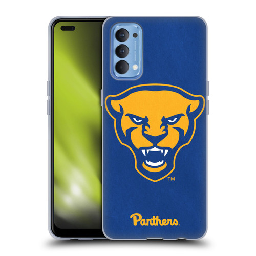 University Of Pittsburgh University of Pittsburgh Art Head Logo Soft Gel Case for OPPO Reno 4 5G