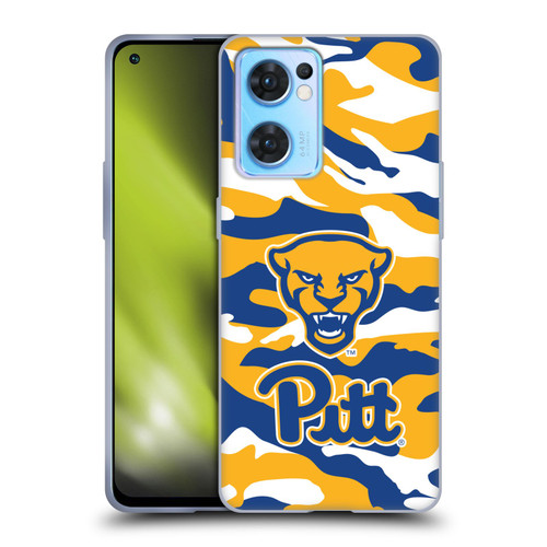 University Of Pittsburgh University of Pittsburgh Art Camou Full Color Soft Gel Case for OPPO Reno7 5G / Find X5 Lite