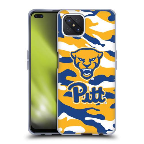 University Of Pittsburgh University of Pittsburgh Art Camou Full Color Soft Gel Case for OPPO Reno4 Z 5G