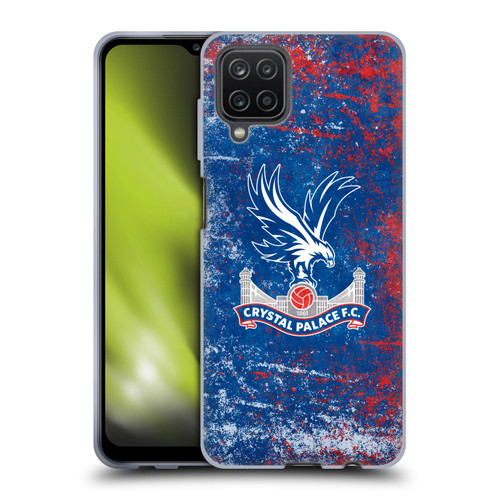 Crystal Palace FC Crest Distressed Soft Gel Case for Samsung Galaxy A12 (2020)