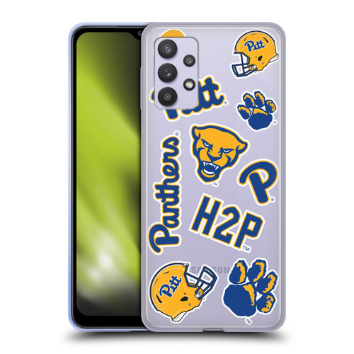 University Of Pittsburgh University of Pittsburgh Art Collage Soft Gel Case for Samsung Galaxy A32 5G / M32 5G (2021)