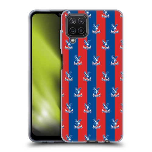 Crystal Palace FC Crest Pattern Soft Gel Case for Samsung Galaxy A12 (2020)