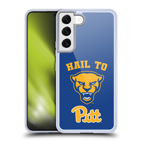 University Of Pittsburgh University of Pittsburgh Art Hail To Pitt Soft Gel Case for Samsung Galaxy S22 5G