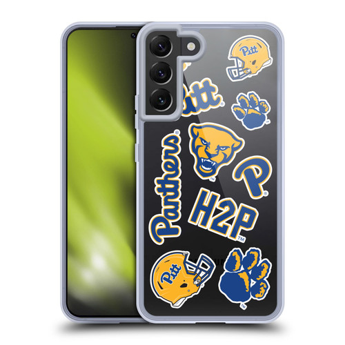 University Of Pittsburgh University of Pittsburgh Art Collage Soft Gel Case for Samsung Galaxy S22+ 5G