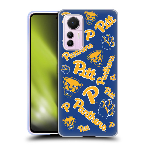 University Of Pittsburgh University of Pittsburgh Art Pattern 1 Soft Gel Case for Xiaomi 12 Lite