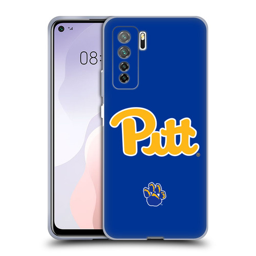University Of Pittsburgh University Of Pittsburgh Plain Soft Gel Case for Huawei Nova 7 SE/P40 Lite 5G