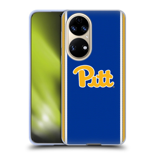 University Of Pittsburgh University Of Pittsburgh Football Jersey Soft Gel Case for Huawei P50