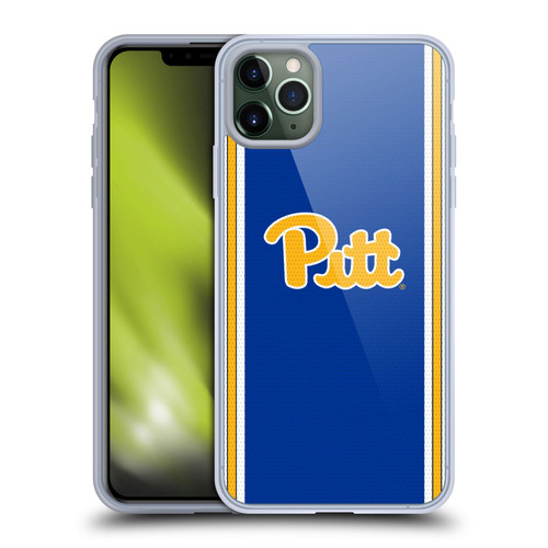 University Of Pittsburgh University Of Pittsburgh Football Jersey Soft Gel Case for Apple iPhone 11 Pro Max