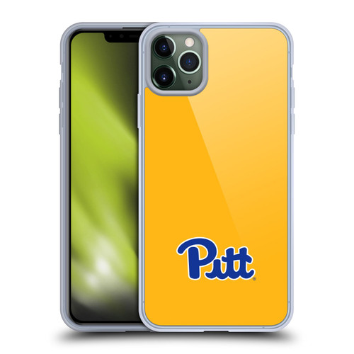 University Of Pittsburgh University Of Pittsburgh Logo Soft Gel Case for Apple iPhone 11 Pro Max