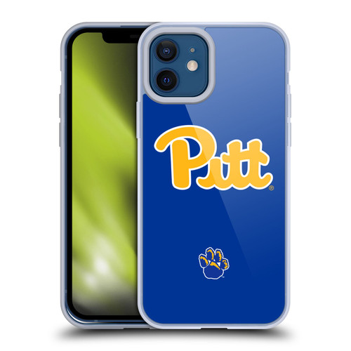 University Of Pittsburgh University Of Pittsburgh Plain Soft Gel Case for Apple iPhone 12 / iPhone 12 Pro