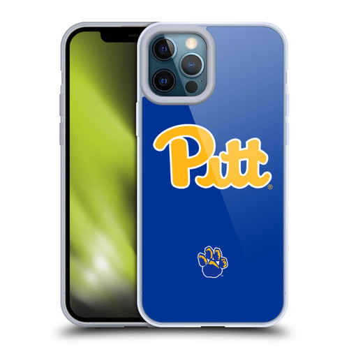 University Of Pittsburgh University Of Pittsburgh Plain Soft Gel Case for Apple iPhone 12 Pro Max