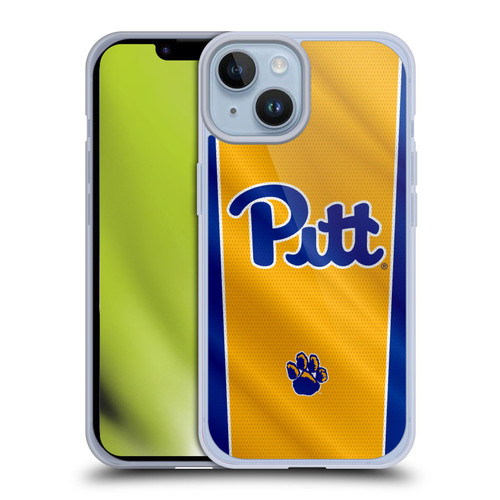 University Of Pittsburgh University Of Pittsburgh Banner Soft Gel Case for Apple iPhone 14