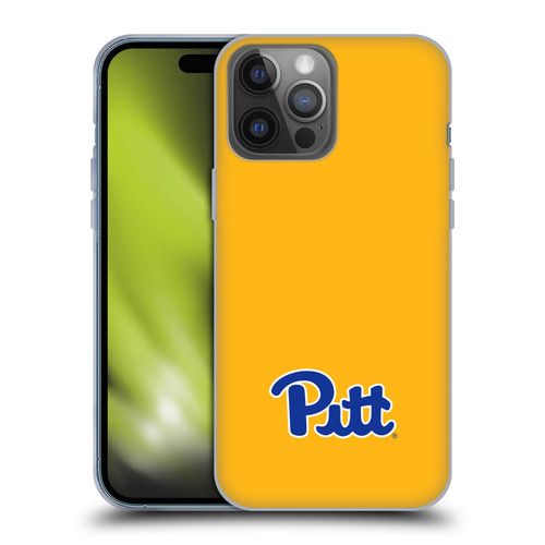 University Of Pittsburgh University Of Pittsburgh Logo Soft Gel Case for Apple iPhone 14 Pro Max