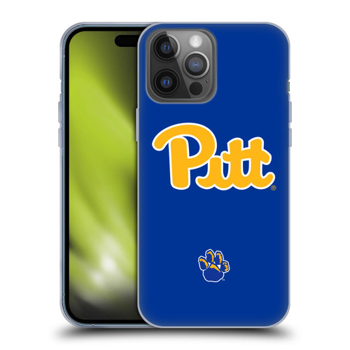 University Of Pittsburgh University Of Pittsburgh Plain Soft Gel Case for Apple iPhone 14 Pro Max