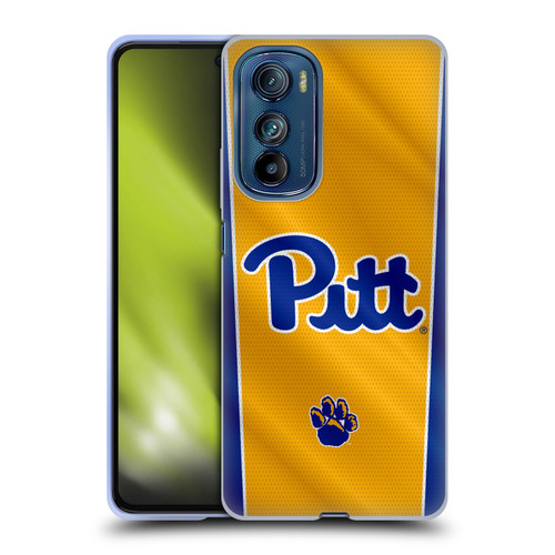 University Of Pittsburgh University Of Pittsburgh Banner Soft Gel Case for Motorola Edge 30