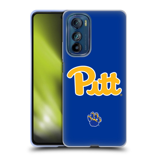 University Of Pittsburgh University Of Pittsburgh Plain Soft Gel Case for Motorola Edge 30