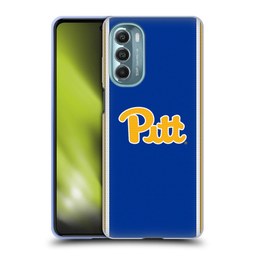 University Of Pittsburgh University Of Pittsburgh Football Jersey Soft Gel Case for Motorola Moto G Stylus 5G (2022)