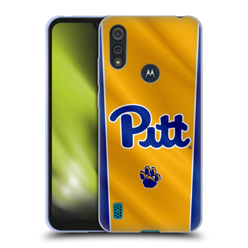 University Of Pittsburgh University Of Pittsburgh Banner Soft Gel Case for Motorola Moto E6s (2020)