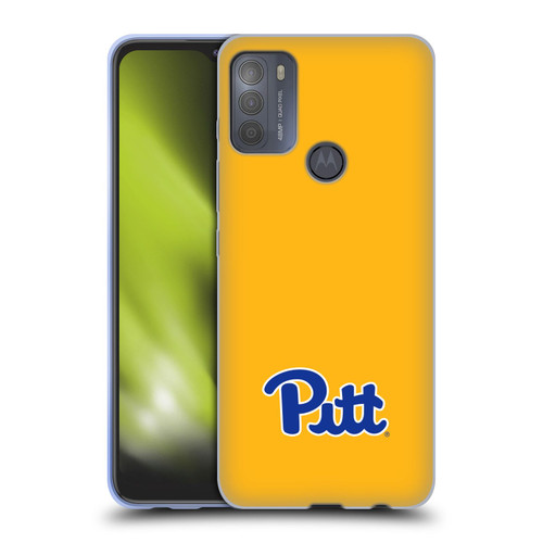 University Of Pittsburgh University Of Pittsburgh Logo Soft Gel Case for Motorola Moto G50