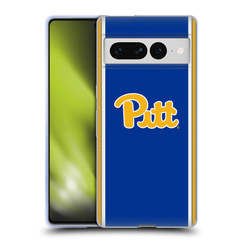 University Of Pittsburgh University Of Pittsburgh Football Jersey Soft Gel Case for Google Pixel 7 Pro
