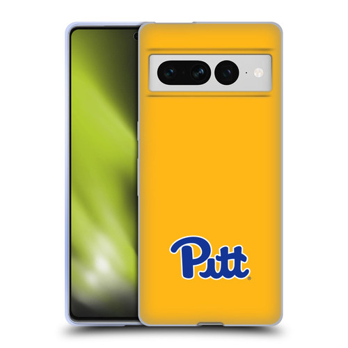 University Of Pittsburgh University Of Pittsburgh Logo Soft Gel Case for Google Pixel 7 Pro