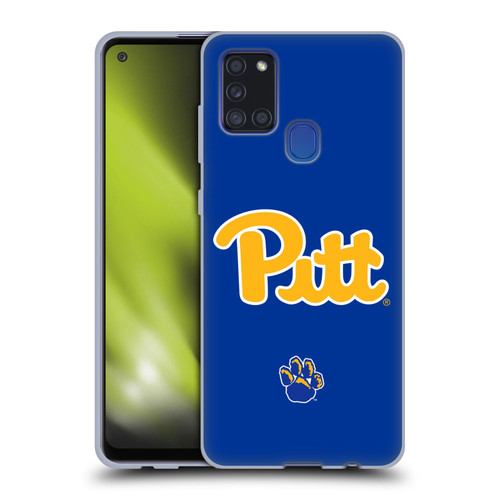 University Of Pittsburgh University Of Pittsburgh Plain Soft Gel Case for Samsung Galaxy A21s (2020)