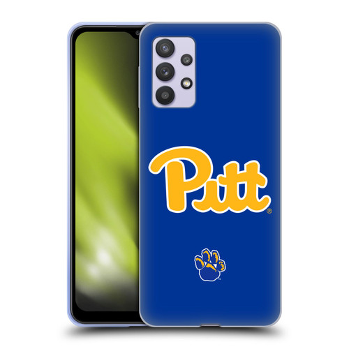 University Of Pittsburgh University Of Pittsburgh Plain Soft Gel Case for Samsung Galaxy A32 5G / M32 5G (2021)