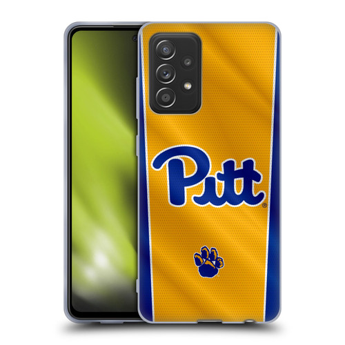 University Of Pittsburgh University Of Pittsburgh Banner Soft Gel Case for Samsung Galaxy A52 / A52s / 5G (2021)
