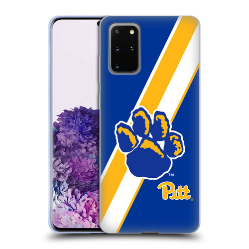 University Of Pittsburgh University Of Pittsburgh Stripes Soft Gel Case for Samsung Galaxy S20+ / S20+ 5G