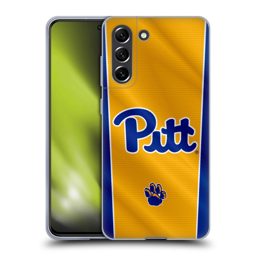 University Of Pittsburgh University Of Pittsburgh Banner Soft Gel Case for Samsung Galaxy S21 FE 5G