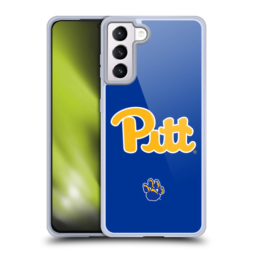 University Of Pittsburgh University Of Pittsburgh Plain Soft Gel Case for Samsung Galaxy S21+ 5G