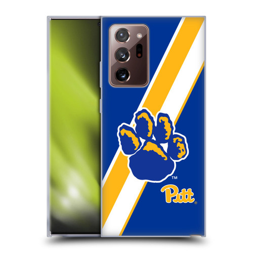 University Of Pittsburgh University Of Pittsburgh Stripes Soft Gel Case for Samsung Galaxy Note20 Ultra / 5G