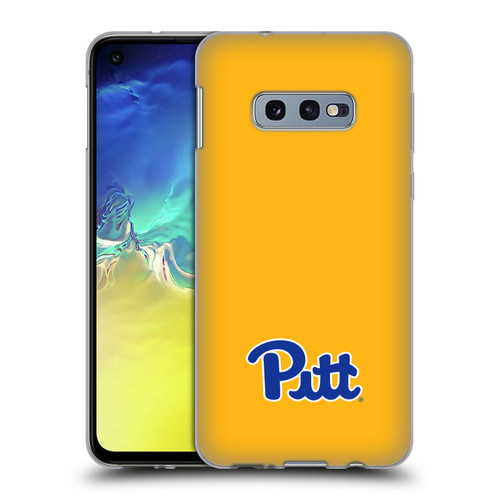 University Of Pittsburgh University Of Pittsburgh Logo Soft Gel Case for Samsung Galaxy S10e