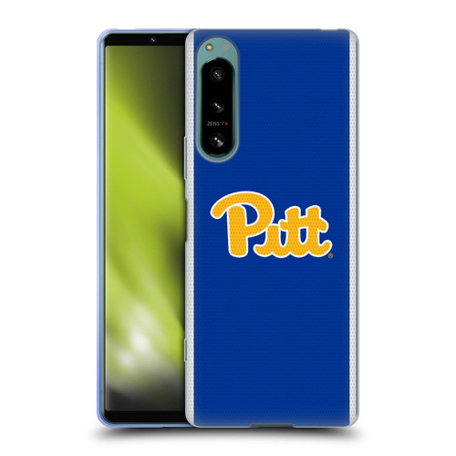 University Of Pittsburgh University Of Pittsburgh Football Jersey Soft Gel Case for Sony Xperia 5 IV