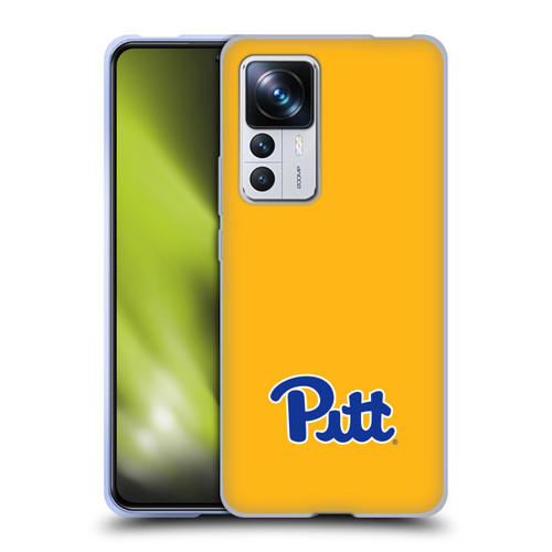 University Of Pittsburgh University Of Pittsburgh Logo Soft Gel Case for Xiaomi 12T Pro
