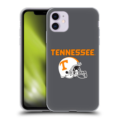 University Of Tennessee UTK University Of Tennessee Knoxville Helmet Logotype Soft Gel Case for Apple iPhone 11