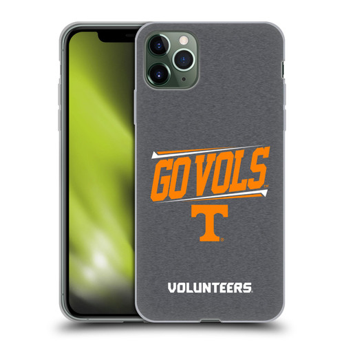 University Of Tennessee UTK University Of Tennessee Knoxville Double Bar Soft Gel Case for Apple iPhone 11 Pro Max