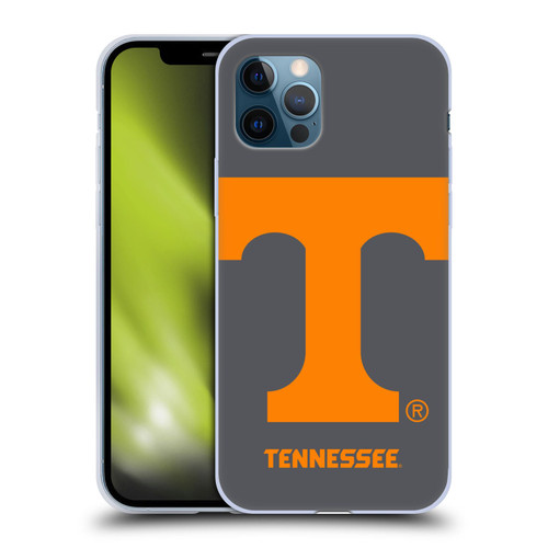 University Of Tennessee UTK University Of Tennessee Knoxville Oversized Icon Soft Gel Case for Apple iPhone 12 / iPhone 12 Pro