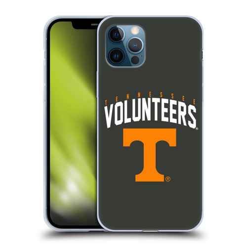 University Of Tennessee UTK University Of Tennessee Knoxville Tennessee Volunteers Soft Gel Case for Apple iPhone 12 / iPhone 12 Pro