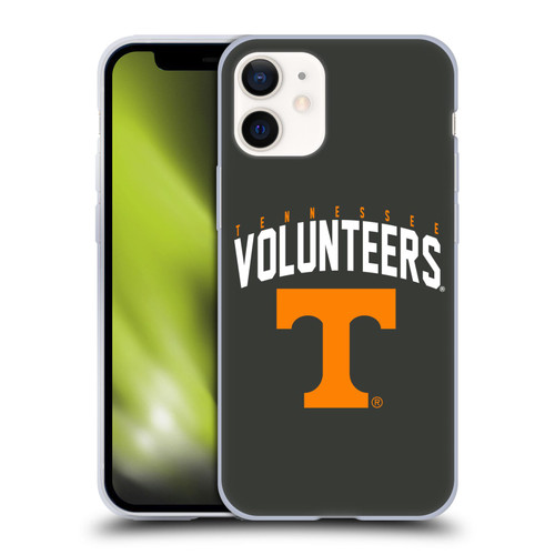 University Of Tennessee UTK University Of Tennessee Knoxville Tennessee Volunteers Soft Gel Case for Apple iPhone 12 Mini